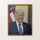 Recherche de président puzzles Tromper