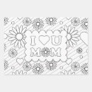 Recherche de page papier cadeau Fleurs