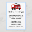Recherche de red truck invitations Bleu