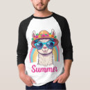 Recherche de llama tshirts Dessin animé