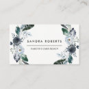 Recherche de noir blanc floral cartes visite Professionnel