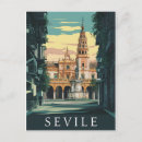 Recherche de séville espagne cartes postales Plaza