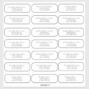 Recherche de enveloppe de autocollants Élégant