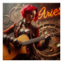Suche nach guitar poster Rot