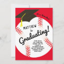 Recherche de baseball graduation invitations Sports