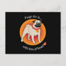 Suche nach liebe mops postkarten Welpe