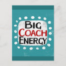 Recherche de coach cartes postales Entraîneur