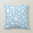 Recherche de bleu de bleuet coussins Floral