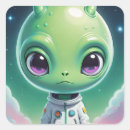 Suche nach grünes alien aufkleber Niedlich