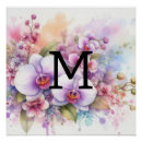 Suche nach orchideen blume poster Rosa