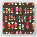 Recherche de contraste horloges Abstrait