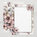 Recherche de notes musicales invitations Fleurs