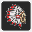 Recherche de crane tribal autocollants Plumes