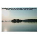Recherche de arbres poster Lac