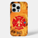 Recherche de pompiers iphone coques Ligne rouge mince