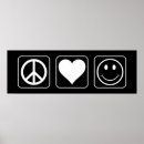 Suche nach hippie friedenszeichen poster Herz