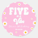 Recherche de marguerite rose autocollants Girl