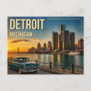 Suche nach detroit postkarten Souvenir