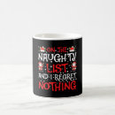 Recherche de naughty santa tasses Xmas