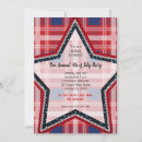 Recherche de couleurs de drapeau américain invitations 4 juillet