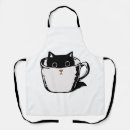 Recherche de chaton noir et blanc tabliers Animal