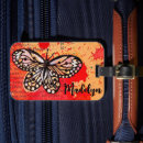 Recherche de butterfly luggage tags Papillon