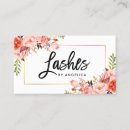 Recherche de rose pêche cartes visite Salon de beauté