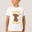 Recherche de golden enfant tshirts Chiot