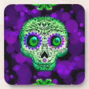 Recherche de crâne sucre dessous de verres Mexicain