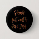 Suche nach halloween spaß buttons Schwarz