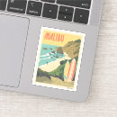 Recherche de malibu californie autocollants Surfer