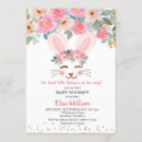 Recherche de un petit lapin invitations C'est une fille