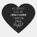 Recherche de dentiste autocollants Drôle