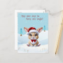 Suche nach weißes kaninchen postkarten Schnee