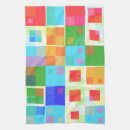 Recherche de patchwork coloré cuisine linges Abstrait