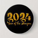 Suche nach jahr des drachen buttons Gold