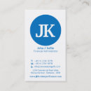 Recherche de financier cartes visite Bleu