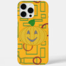 Recherche de sympathie iphone coques Dessin animé citrouille souriant