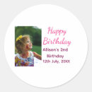Recherche de 2ème autocollants Anniversaire heureux