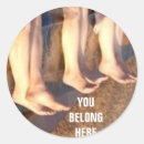 Recherche de orteils autocollants Pieds