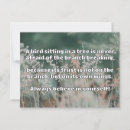 Recherche de croyance cartes postales Encouragement
