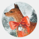 Suche nach red fox aufkleber Schnee