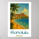 Suche nach honolulu poster Strand von wariki