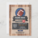Recherche de american football invitations Balle