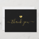 Recherche de remerciements noir invitations Moderne