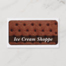 Recherche de magasin de crème glacée cartes visite Nourriture