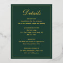 Recherche de vert de feuille invitations Bride