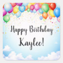 Recherche de nuages heureux autocollants Brillant