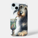 Recherche de loup aquarelle iphone coques Dog