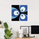 Suche nach blaue fische poster Für ihn